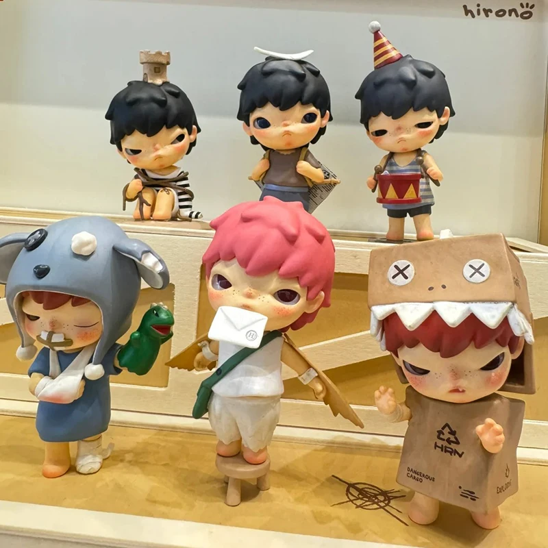 Original 16cm Hirono Shelter Series slepý box akčné figúrky Trendy figuríny Domáce tajomné boxové dekorácie Dolls Collection Vianoce darčeky