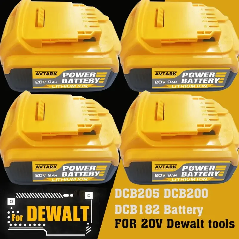 Original 20V pre DeWalt DCB200 18V 12.0AH Výmena lítiovej batérie DCB184 DCB182 DCB180 DCB181 DCB205 DCB201 DCB206 DCB204