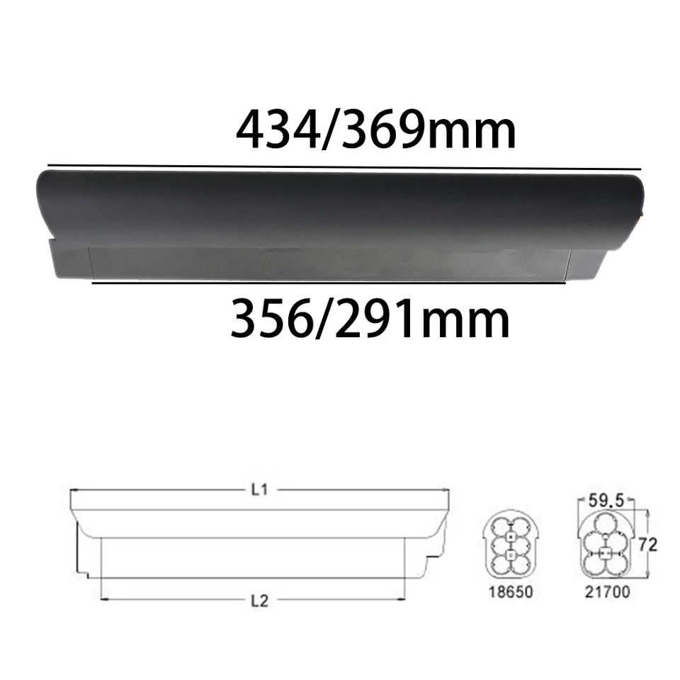 Original 36V ECONIC ONE integrovaný 9,6AH 10AH 10,4AH pre Urtopia 1 S1 250W 350W 500W NO-SMART AKKU Electric Bicycle