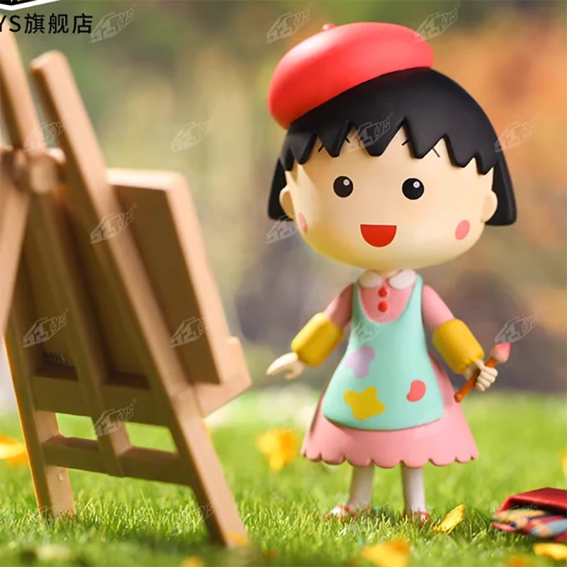 Original 52toy Chibi Maruko-chan povolania Series Work Action Figures hračky krásne chibi maruko bábiky dievčatka pre deti narodeniny darčeky