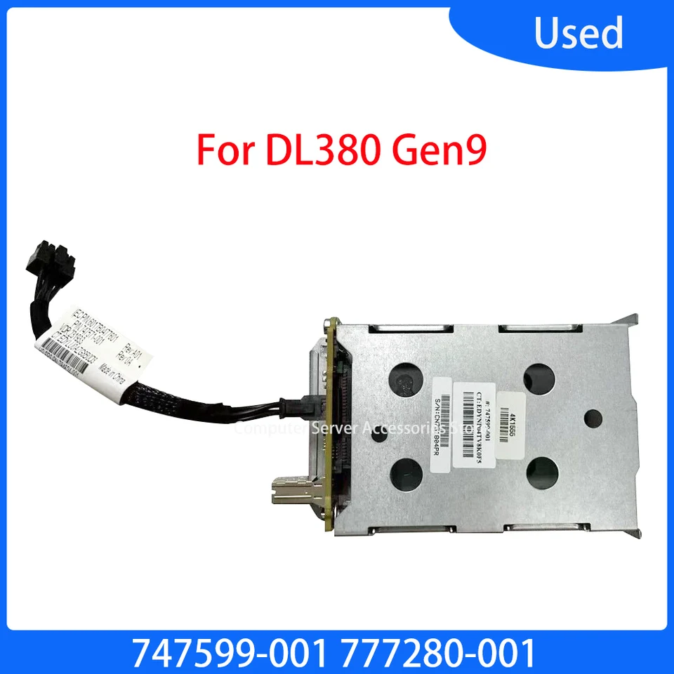 Original 729826-001 pre proliant DL380 G9 Gen9 zadné SFF duo Pevné klietky 747599-001 777280-001 2xsff HDD Backplane 777840-001