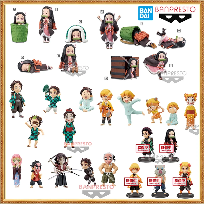 Original Bandai Banpresto Demon Slayer Uzui Tengen WCF Vol.1-13 Anime Action Figure Figure Figure Hračky Zberateľné darček pre hračky