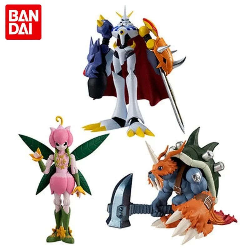 Original Bandai Digimon Adventure Zudomon Omegamon alter-s lilimon box vajcia Zhromaždené ozdoby na montáž šperkov hračky