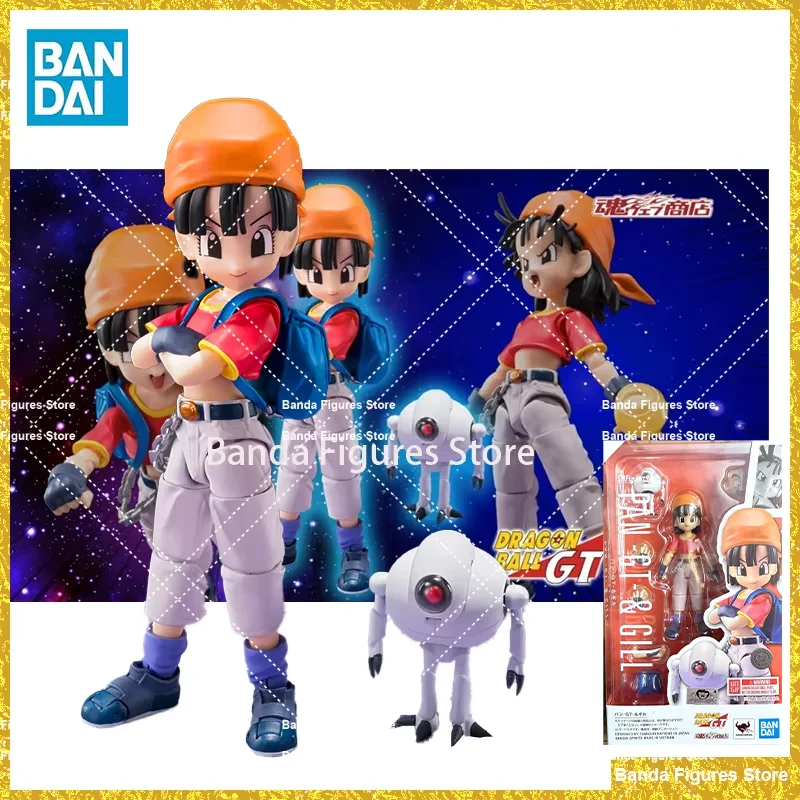 Original Bandai Dragon Ball GT shfiguarts shf pan giru in Stock Anime Action Collection Figure Model hračky