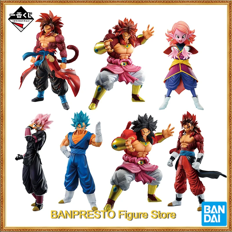 Original Bandai Ichibansho Kuji Dragon Ball Super Heroes 3. misia Broly Figures Collection Action Model Hračky