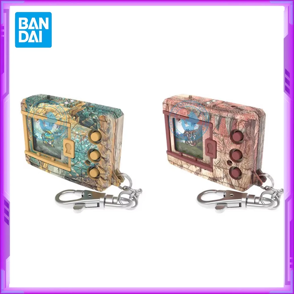 Original Bandai Monster Hunter Digimon Monster Digivice Fire Dragon Zinoge 20th Limited Edition Anime Action Figure Hračky