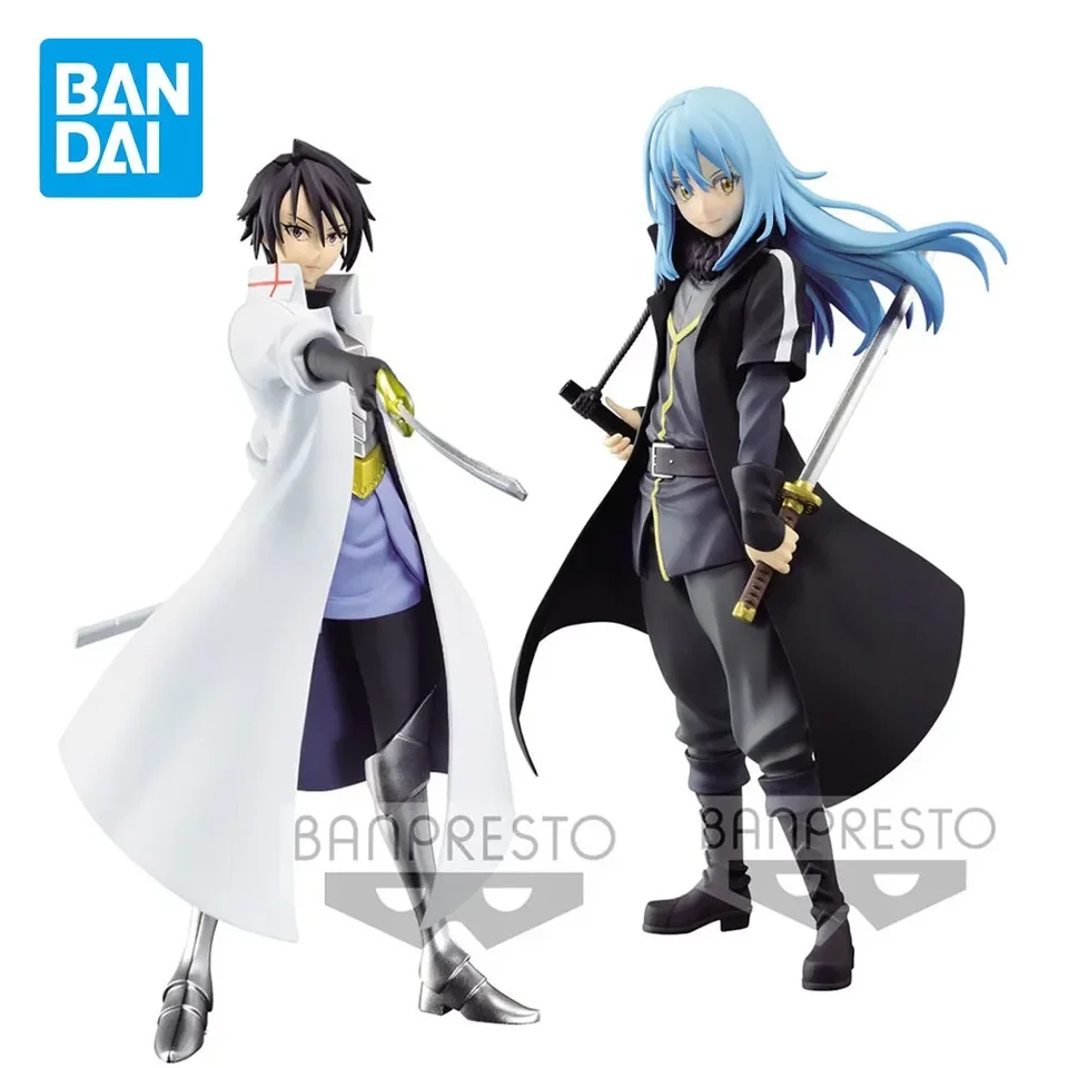 Original Bandai Otherworlder Rimuru Tempest Hinata Sakaguchi, že som sa vtedy reinkarnoval ako slimák anime model hračky 16 cm