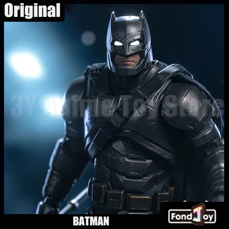Original Fondjoy Armored Batman postava DC Justice League Action Figures detektív komiks batman modelovú zbierku dekorácie hračky