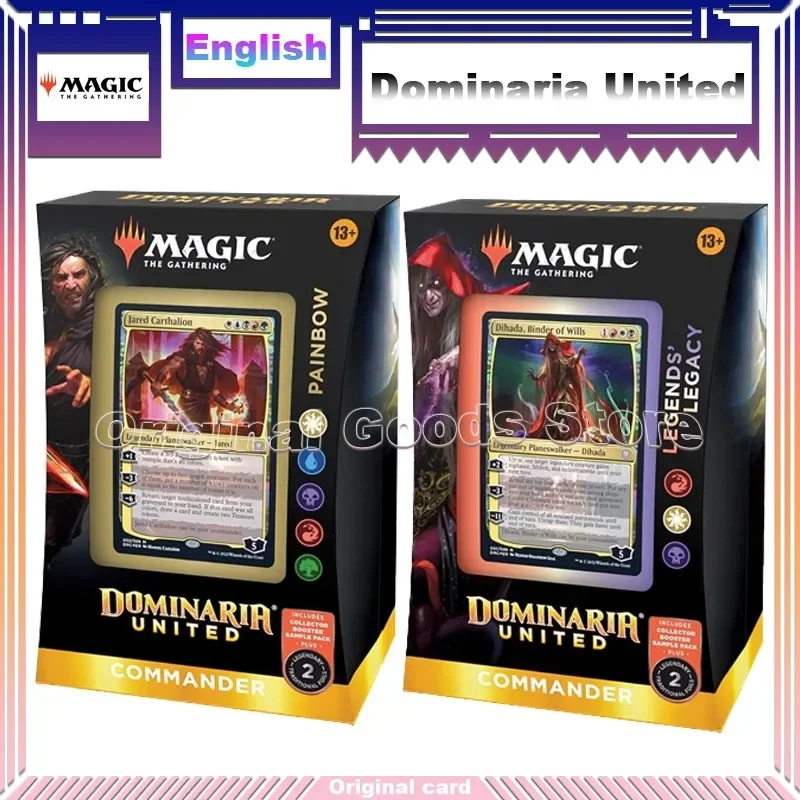 Original Magic the Gathering Dominaria United Card Card anglický veliteľ paluby kolekcie obchodné karty Darčeky pre deti