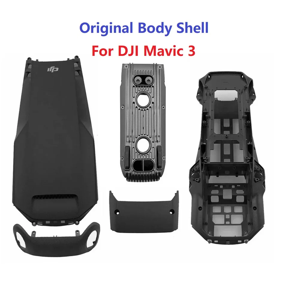 Original Mavic 3 Horný a stredný obal, spodný predný kryt pre DJi Mavic 3, Výmena príslušenstva pre dron