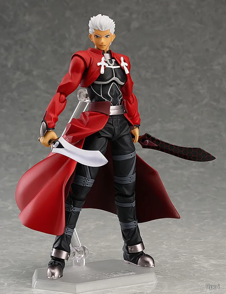Original MaxFactory Figma 223 Osud/pobyt Night Archer Wei Gong Shi Lang PVC Action figure Toy Model 16cm