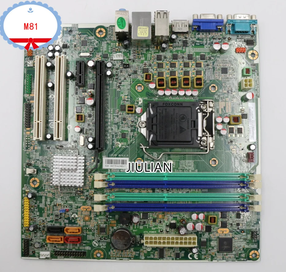 Original MB pre Lenovo ThinkCentre M81 Fru 03T8005 03T7301 03T8181 Socket 1155 Pracovná doska z Číny
