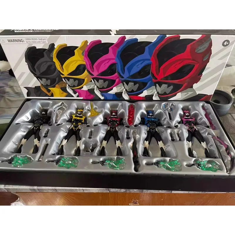 Original Power Rangers Lightning Collection in Space Psycho Rangers 6 -palcová akčná figúrka Zberateľná socha modely Doll Hračky darček