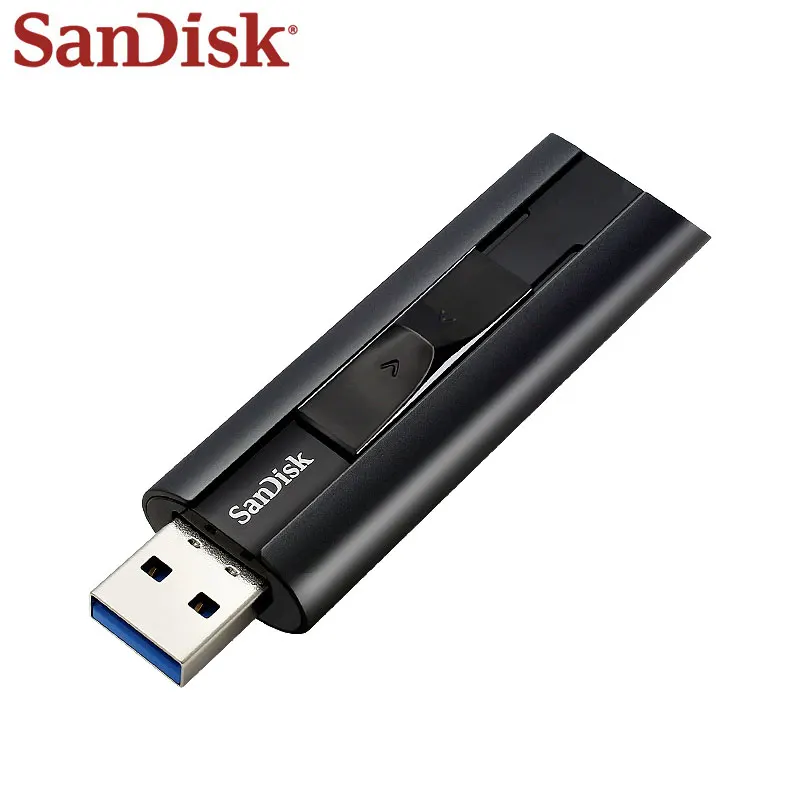Original Sandisk Extreme Pro USB 3.2 Gen 1 SSD USB Drive 128 GB 256 GB Z880 Úložný disk čítať 420 MB/S Pamäťová palica 512 GB U Disk