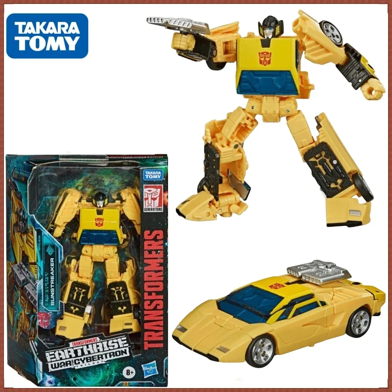 Original Takara Tomy Transformers G Series EarthRise WFC-E36 SCUD Zbiera figúrku anime robotov Anime Action Modely Kid Gift Stitch
