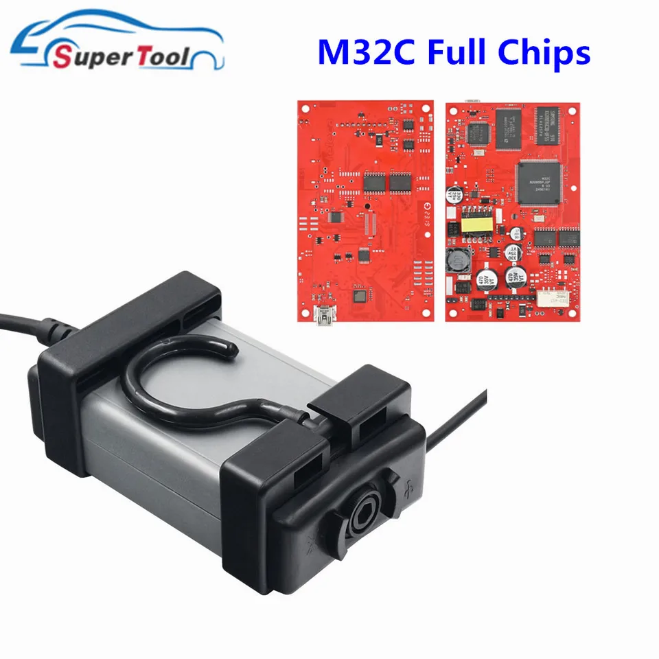 Originál 1: 1 M32C Full Chips 2014d 2015a Pro EWD do roku 2016 Diagnostický nástroj CAR Diagnostický nástroj Multi-jazyk 2015a 2014d Pro OBD2 Scanner