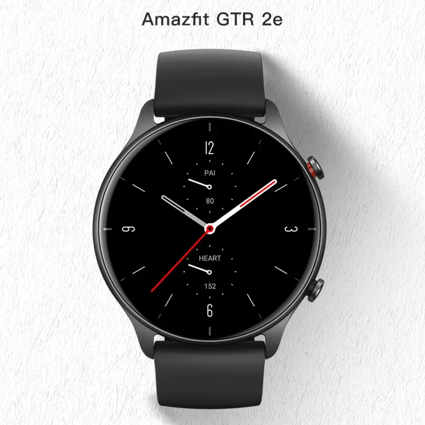 Originál použitý AmazFit GTR 2E SmartWatch GPS+Glonass Presné umiestnenie SPO2 5ATM Bluetooth 90 Vstavané športové režimy 95New Nobox