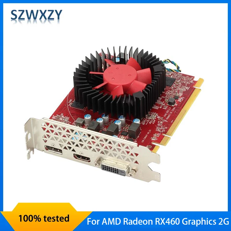 Originál pre AMD Radeon RX460 Graphics 2GB grafická karta RX 460 2 GB GDDR5 128bit 100% Testovaná rýchla loď