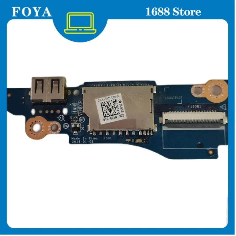 Originál pre Dell G3 3579 USB Board Audio Board G3 3579 CAL53 LS-F612P REB 1.0 Testované dobré bezplatné shi. pokles