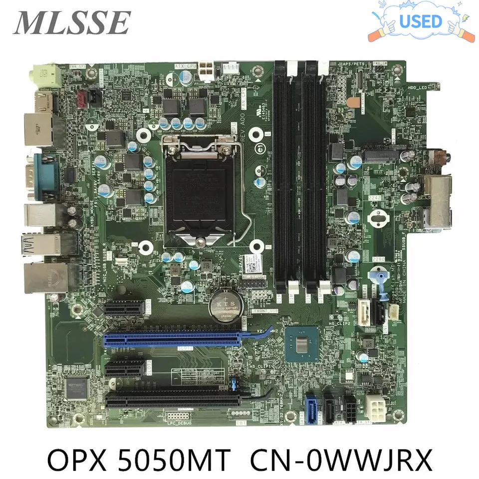 Originál pre Dell Optiplex 5050 Mt Desktop Hnidboard WWJRX 0WWJRX CN-0WWJRX LGA 1151 100% Testovaná rýchla loď