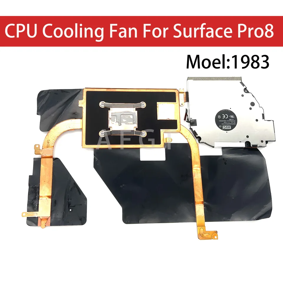 Originál pre Miscrosoft Surface Pro8 1983 Cooling CPU Heatsink Core i5 I7 ventilátor CPU dobre testovaný