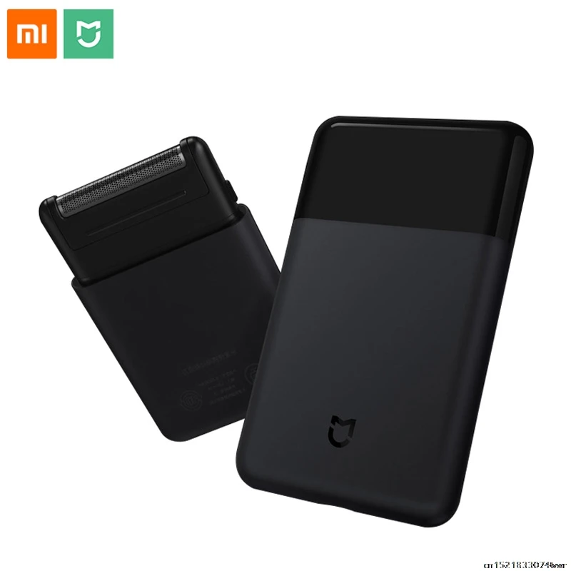 Originál Xiaomi Mijia Mini prenosné elektrické holiace holiaci strojček kovové telo USB TYP-C Japan Japonsko oceľová rezačka hlavy veľká batéria pre tvár