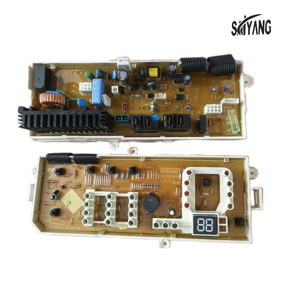 Originálna doska PCB PCB DC92-00197G DC41-00102A pre práčku na bubnovú práčku Samsung