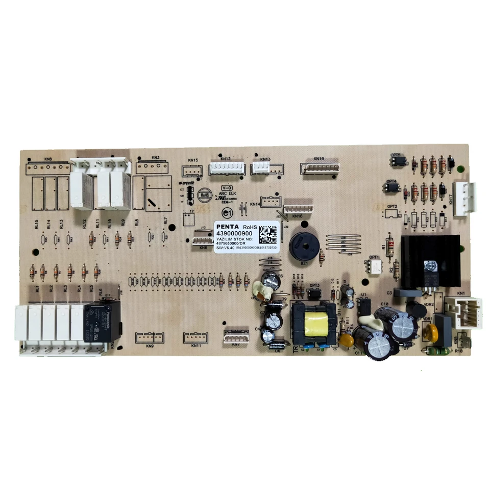 Originálna doska PCB v základnej doske 4390000900 pre náhradné diely Beko Chladnička