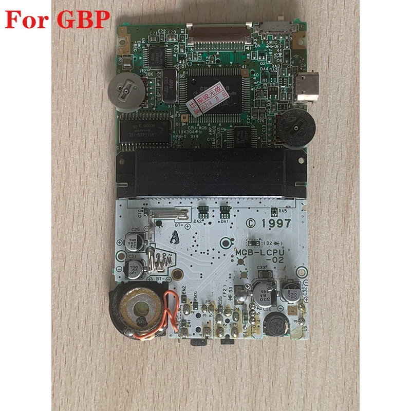 Originálna herná konzola HASIC pre Nintendo GBP zvýraznená obrazovka PCB Circuit Board pre opravy základných dosiek Gameboy Pocket Pocket