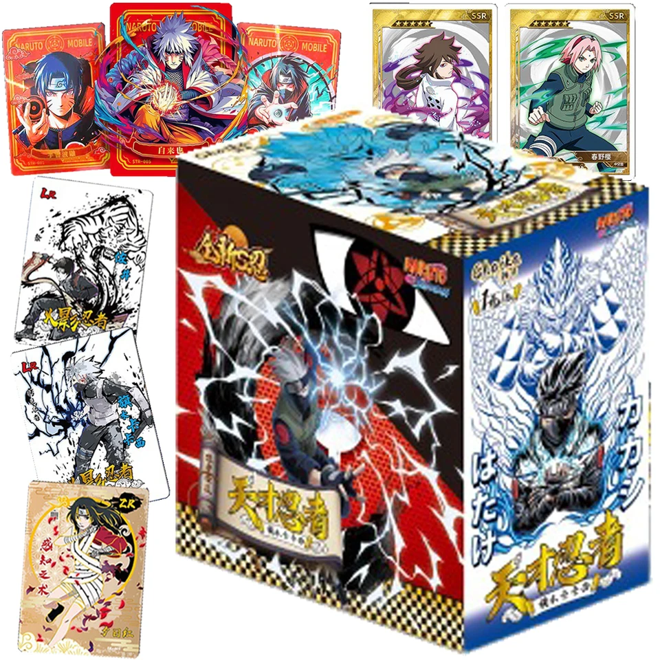 Originálna karta Naruto pre deti Fantasy dobrodružstvo anime nohara rin hatake Kakashi Limited hračky na gamontáciu hračiek pre rodinu
