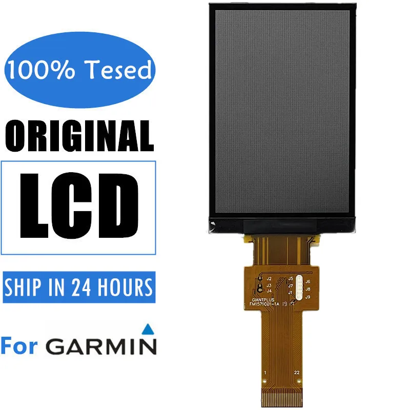 Originálna LCD obrazovka pre Garmin GPSMAP 64, 64S, 64., GPS Display Repary Explant, bez modulov podsvietenia, 2,6 palca