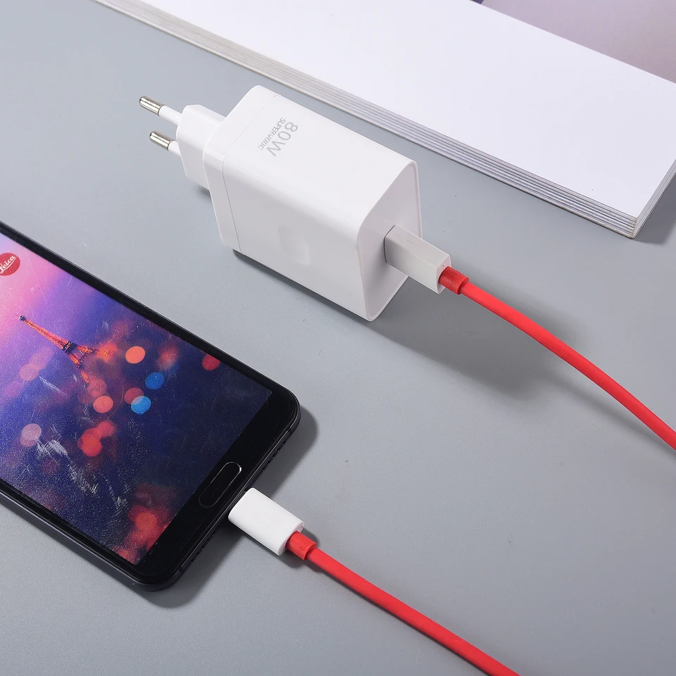 Originálna nabíjačka OnePlus 80W USB Fast Warp Charger Adapter pre OnPlus 6 7 Pro 8 8t 9 9R 9rt 10Pro Ace Super Warpcharger