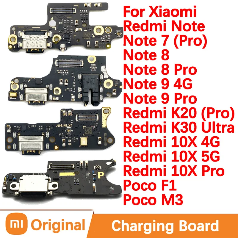 Originálna nabíjačka USB Power Charger nabíjanie Dock Dock Connect pre Xiaomi Mix 3 5G Redmi 10x Pro Poznámka 7 8 Pro 9 9S F1 M3 K20 Fast