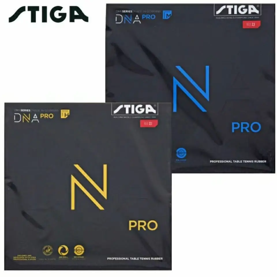 Originálna Stiga DNA Pro M/H/S Stolová tenisová raketa Špecializovaná špongia so zabudovaným silným stolným tenisom Špecializovaná guma
