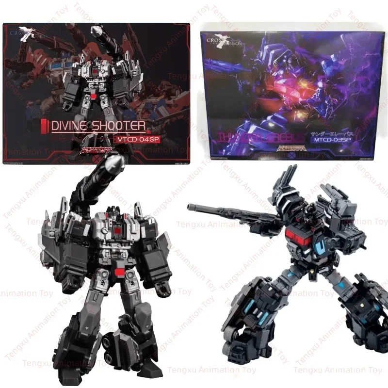 Originálna transformácia Maketoys MTCD-03SP Hendermanus MTCD-04SP MARKSMAN GINRAI OP Veliteľ akcie