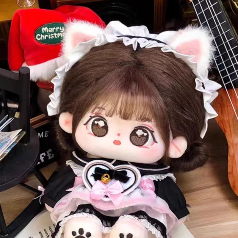 Originálne 20 cm bavlnené bábiky Caramel Girl Humanoid Fľdate telo 8 palcov Normálne nositeľné oblečenie pre domácich majstrov
