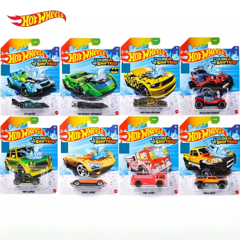 Originálne horúce kolesá farebné radiče meniace sa miniatúrne modely automobilov 1:64 Hotwheels 1/64 Hotweheels BHR15 Case A Hoteelws Cars