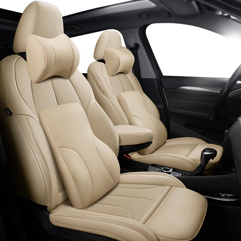 Originálne kožené vysoko kvalitné kryty autosedačiek pre sedadlo Leon Mk2 Ibiza Ateca Arona Altea XL príslušenstvo