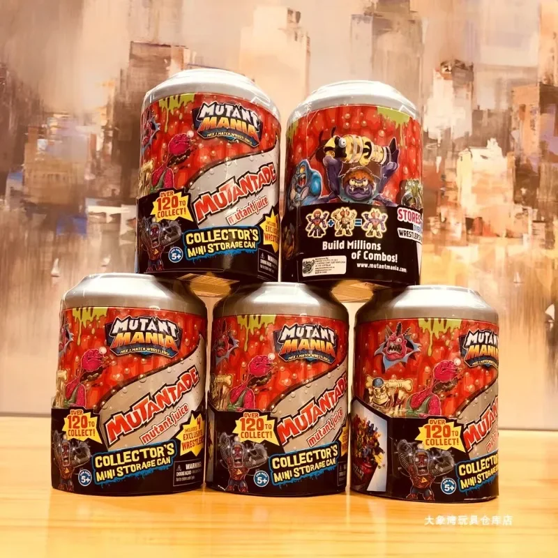 Originálne mutantády mutantné panovanie slepých hračiek Anime Action Action Mini Model Zhromaždenie hračiek Zhromažďovanie ozdoby pre deti Darčeky