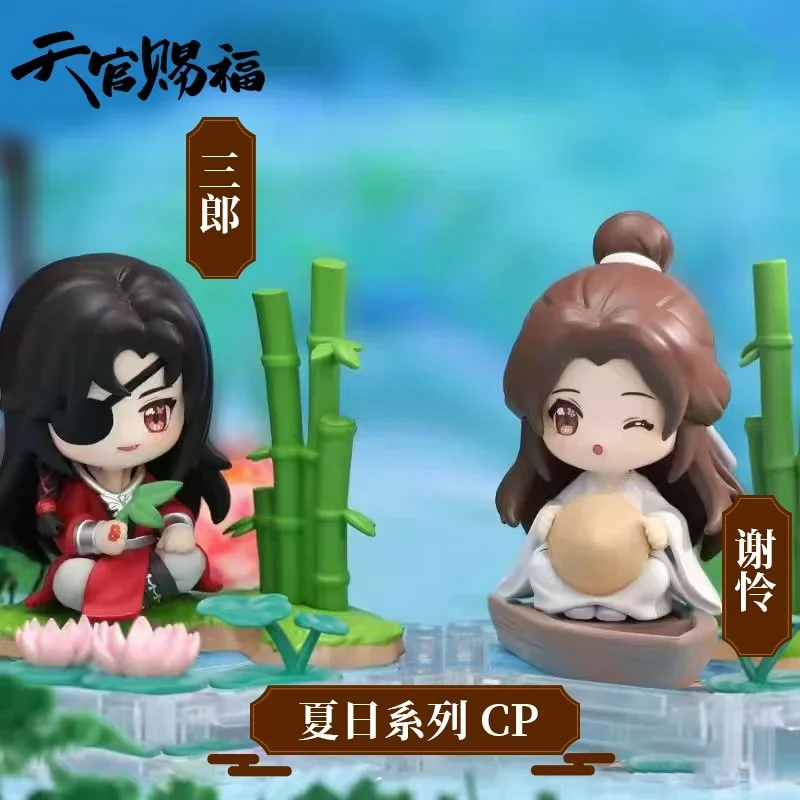 Originálne Nebeské požehnanie Xie Lian Hua Cheng Štyri hodiny okolo obvodovej edície edície anime figúrka Doll