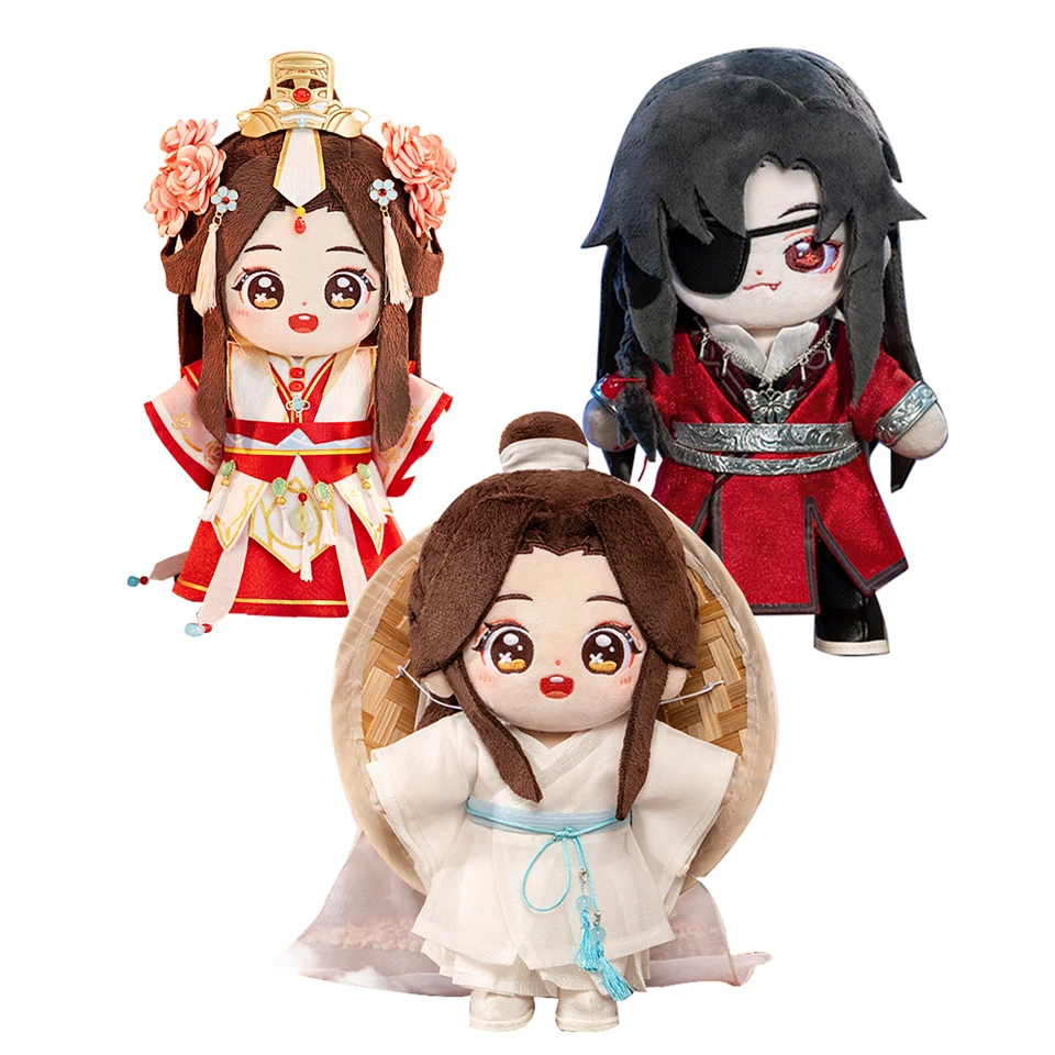 Originálne požehnanie oficiálneho úradníka v nebi Hua Cheng Xie Lian Plush Doll Toy Tian Guan Ci fu Doll Anime Cosplay postava vianočné darčeky
