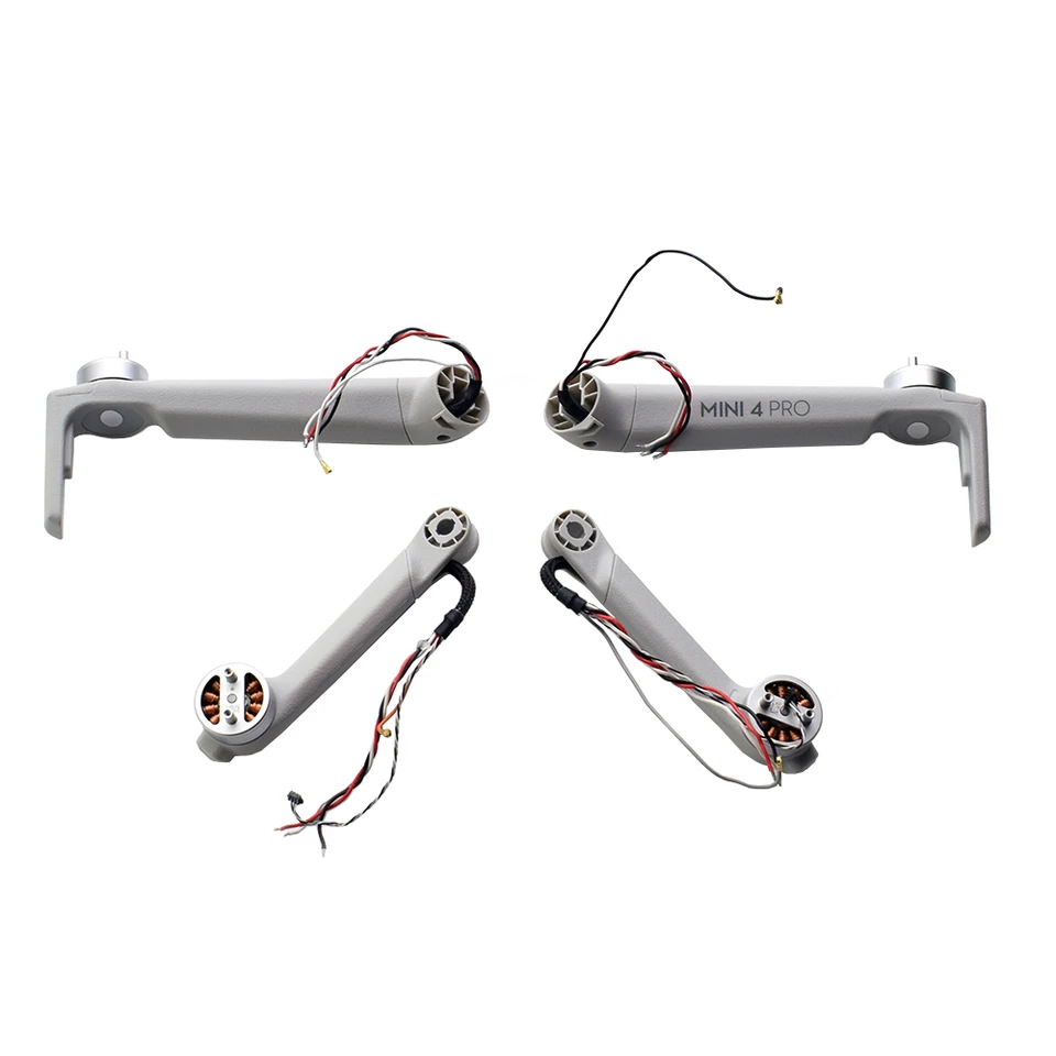 Originálne ramená motora pre DJI Mini 4 Pro Dron Drone Výmena ľavého pravého predného zadného ramena Náhradné diely Príslušenstvo