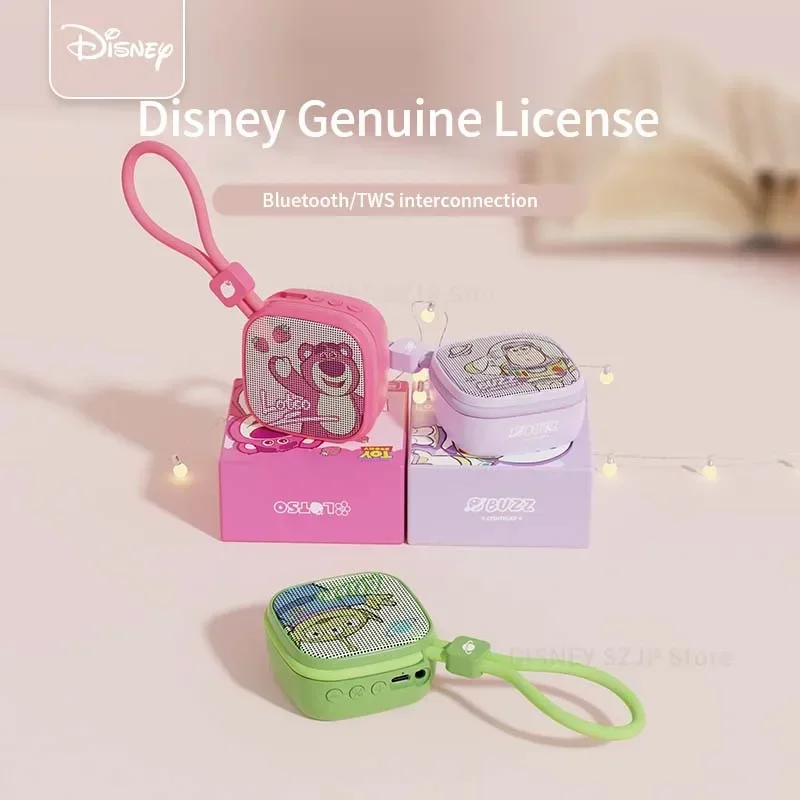 Originálne reproduktory Disney DW-S1 Bluetooth Audio Hifi Zvuk Kvalita bezdrôtového zvuku prenosný malý subwoofer Domáce vonkajšie darčeky