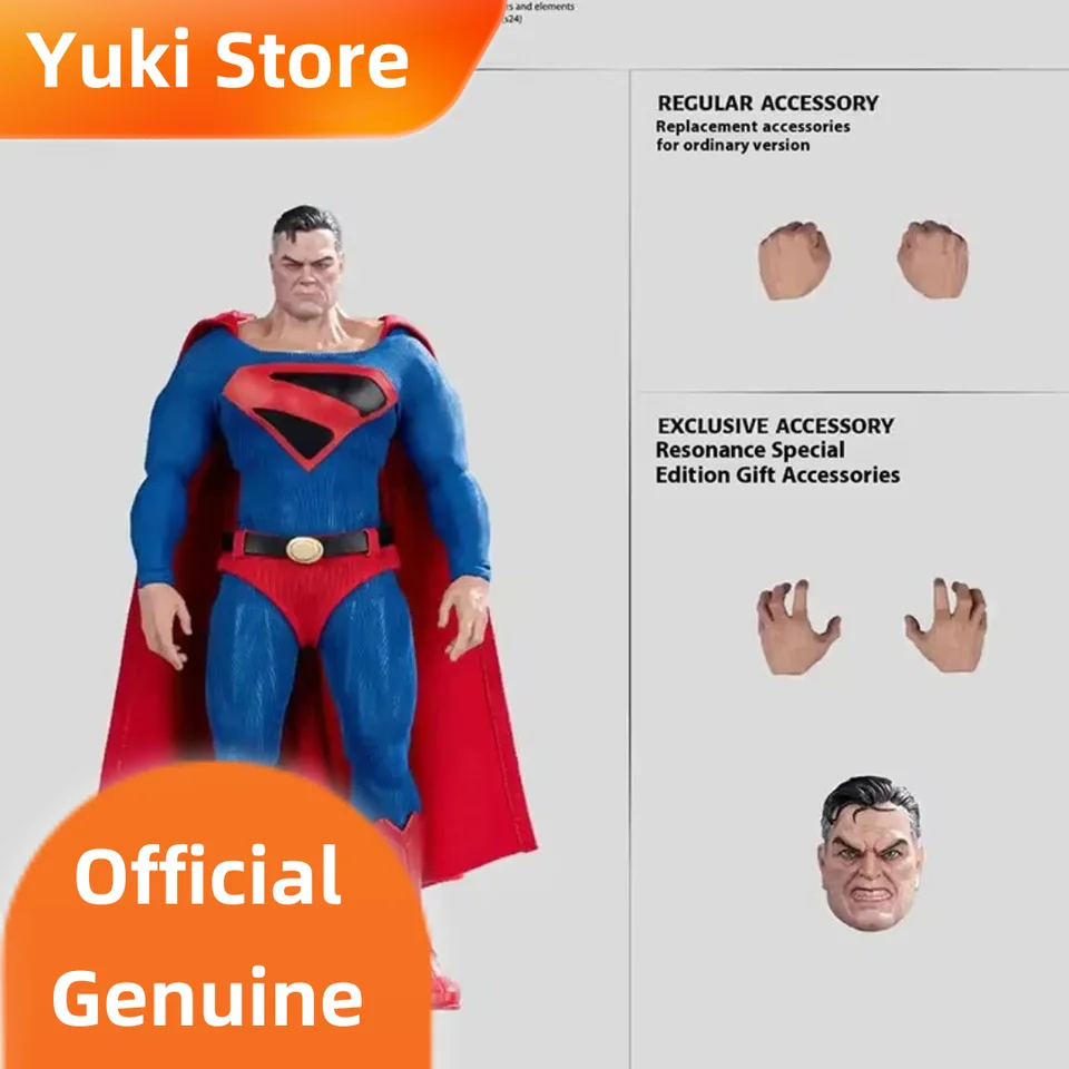 Originálne rezonančné štúdiá Gong DC Nebeský Superman Superman Shazam Obrázok 1/12 Hnudné modelové hračky DETI Vianočné darčeky