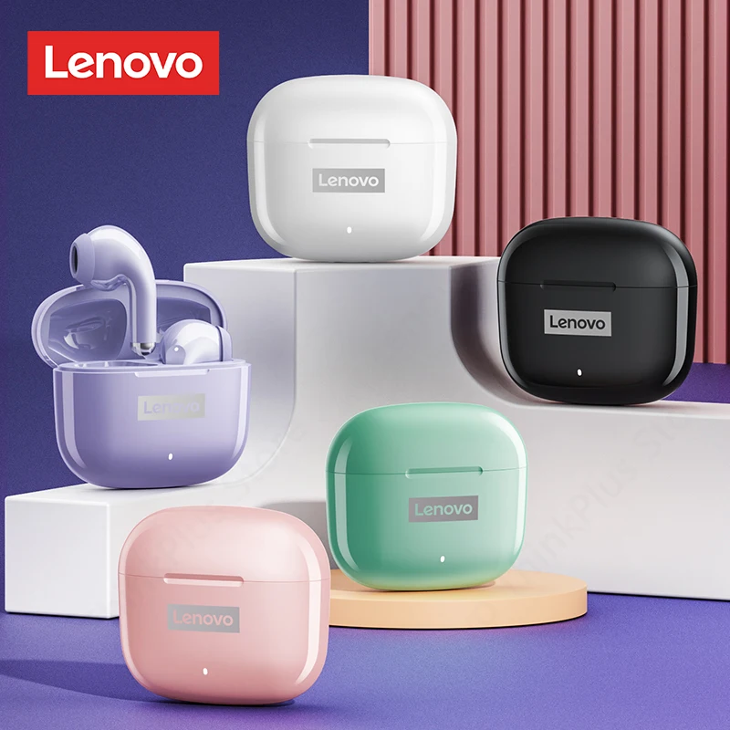 Originálne slúchadlá s dotykom do dotykových slúchadiel Lenovo LP40 PRO TWS SECKONY Wireless Bluetooth 5.1