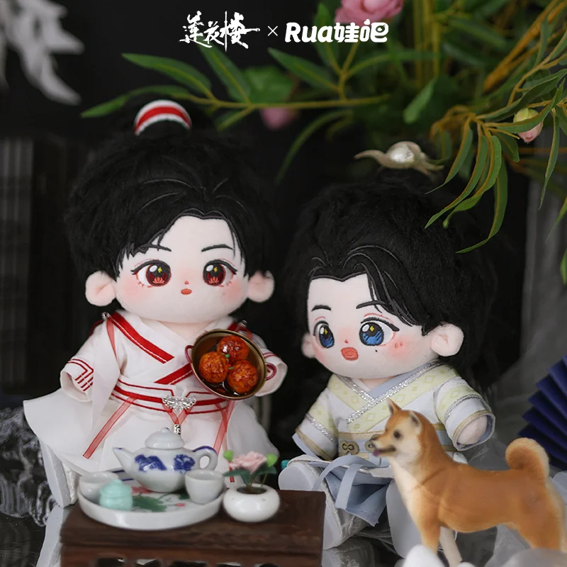 Originálny 20 cm televízor lian hua lou li lian hua fang Duobing Anime Oficiálne plyšové figuríny pre bábiky Kostel rua roztomilý cosplay darček