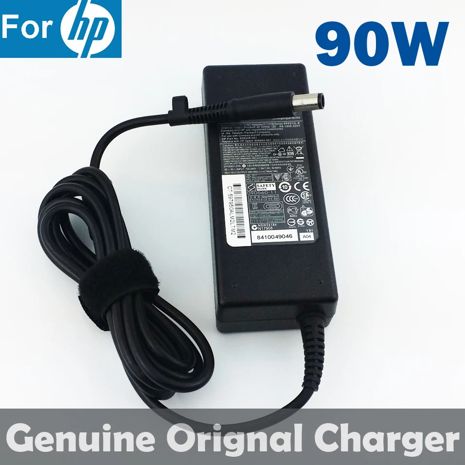 Originálny 90 W notebookový adaptér nabíjačku napájacieho nabíjačky pre AC adaptér pre HP Prodesk 600 G1 G2 G3 G4 G5 Mini Desktop napájací zdroj