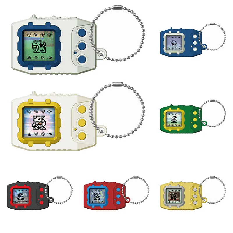 Originálny anime periférny účinok Obrázok Miniatúrny model digimon tyrannosaurus rex Machine pet machine props prívesok gacha