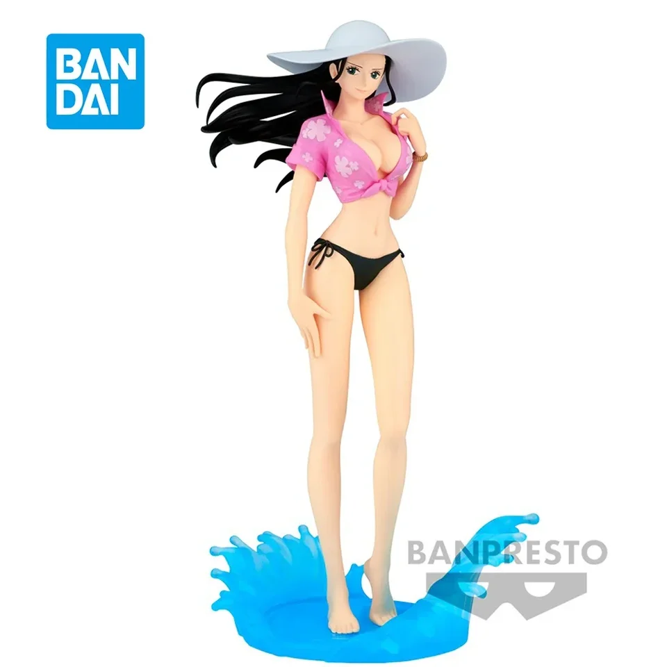 Originálny Bandai One Piece Nico Robin Glitter & Glamours Splash Style 23cm Anime postava PVC Collection Hračky