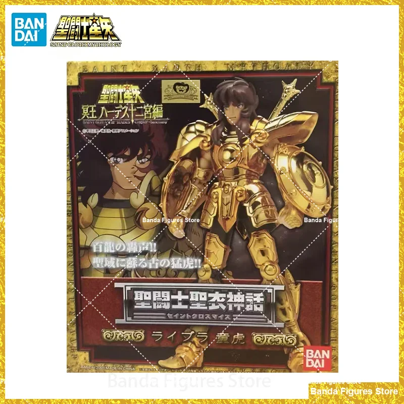 Originálny Bandai Saint Cloth Myth Tamashii Nations Libra Dohko Cloth 1.0 Zlato v skladoch Anime Action Collection Figure Hračky